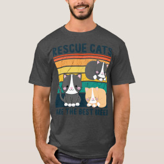 Rädding Katt är den bästa rasen T Shirt