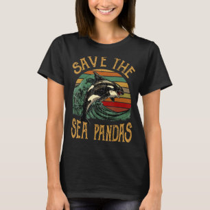 Rädding Killer Whale Orcas Spara Sea Pandas Mari T Shirt