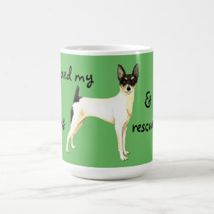 Rädding Leksak Fox Terrier Kaffemugg
