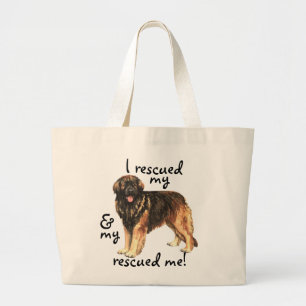 Rädding Leonberger Jumbo Tygkasse