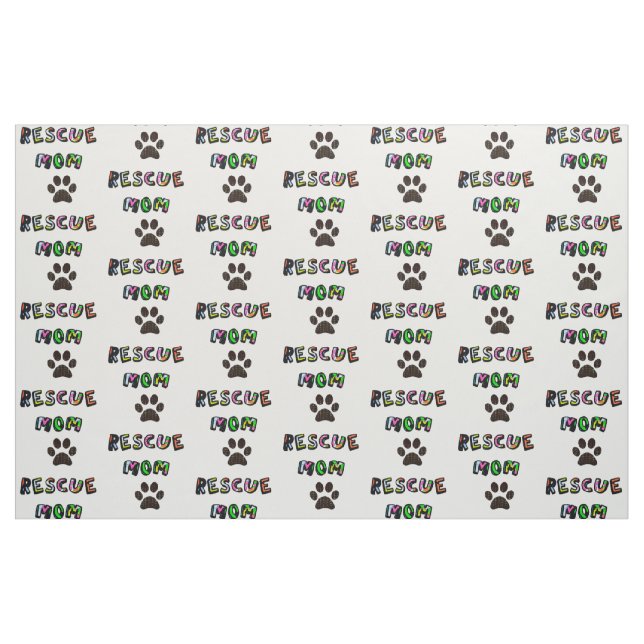 Rädding Mamma Retro Design Tyg (Fat Quarter)