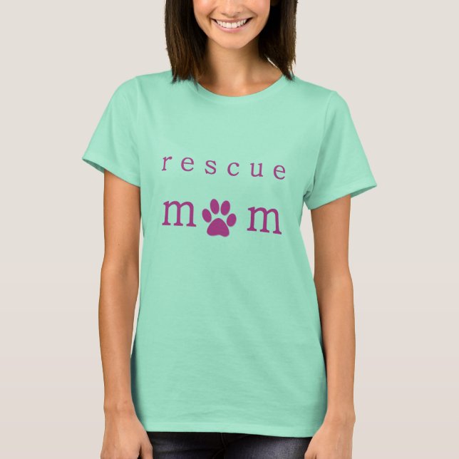 Rädding Mamma Tee Shirt (Framsida)