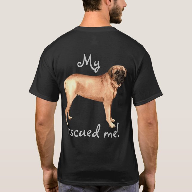 Rädding Mastiff T Shirt (Baksida)