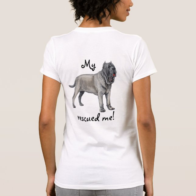 Rädding Mastino T Shirt (Baksida)