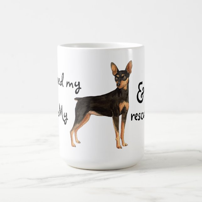 Rädding Ministern Pinscher Kaffemugg (Center)