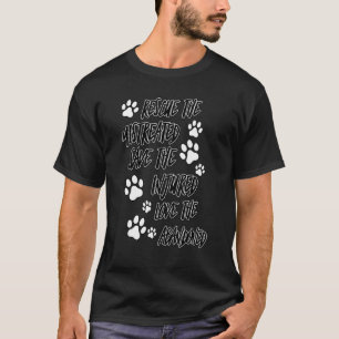Rädding Spara Kärlek Cute Animal Rädding Hund 1 T Shirt