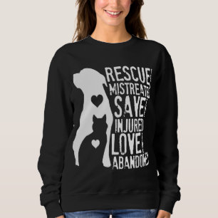 Rädding, Spara, Kärlek Rädda djuren, Hund älskare  T Shirt