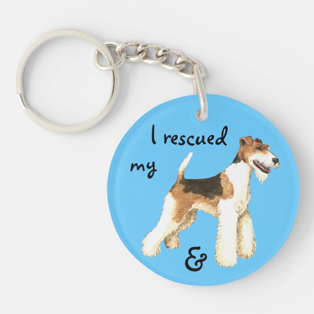 Rädding Tråd Fox Terrier (Framsidan)