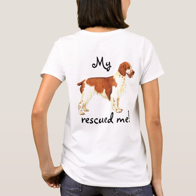 Rädding Welsh Springer Spain Tröja (Baksida)