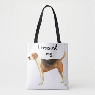 RäddingamerikanFoxhound Tygkasse