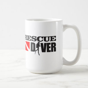 Räddingdykare 2 kaffemugg