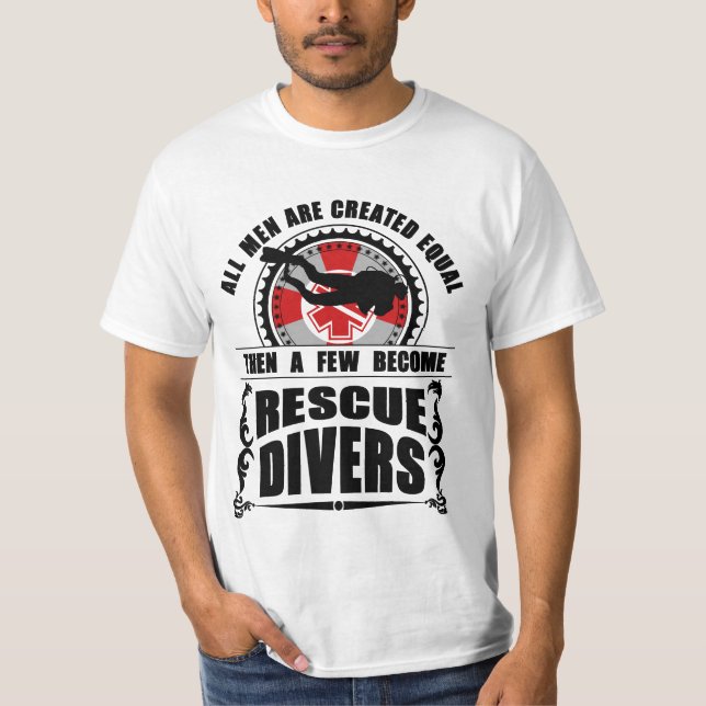 Räddingdykare Tee Shirt (Framsida)