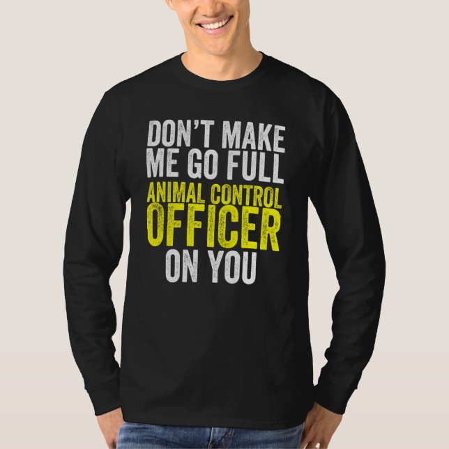 Räddingen för djurkontroll, Professionell C T Shirt (Framsida)