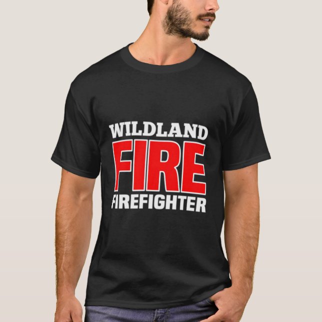 Räddingen för eldsvådor i vildland t shirt (Framsida)