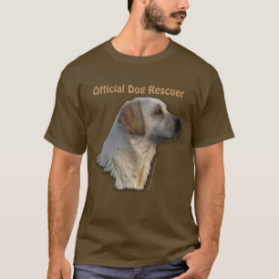 Räddingen för guldlab Retriever Hund-älskare Pet- Tee Shirt