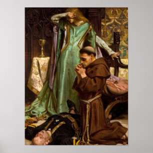 Räddingen Gismonda, 1906 av J. C. Leyendecker Poster