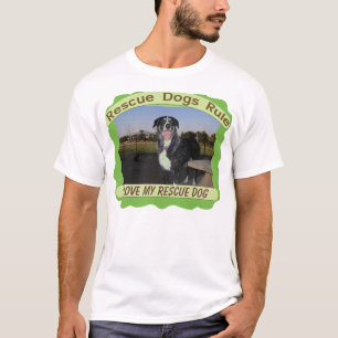 Räddinghundar härskar T-tröja T-shirt