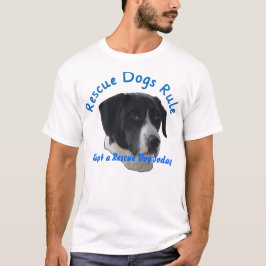 Räddinghundar härskar tee shirt