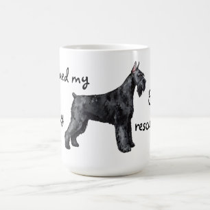 RäddingjätteSchnauzer Kaffemugg