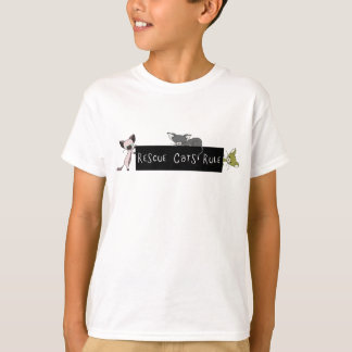Räddingkatter härskar! tee shirt