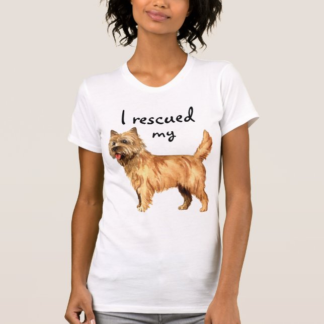 RäddingröseTerrier T Shirt (Framsida)