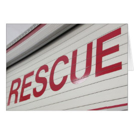 Räddingsquad Hälsningskort
