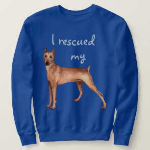 RäddingtyskPinscher Lång Ärmad Tröja
