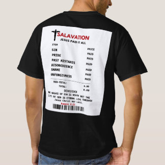 Räddningen: Jesus Betalade den ultimata Prisa T Shirt