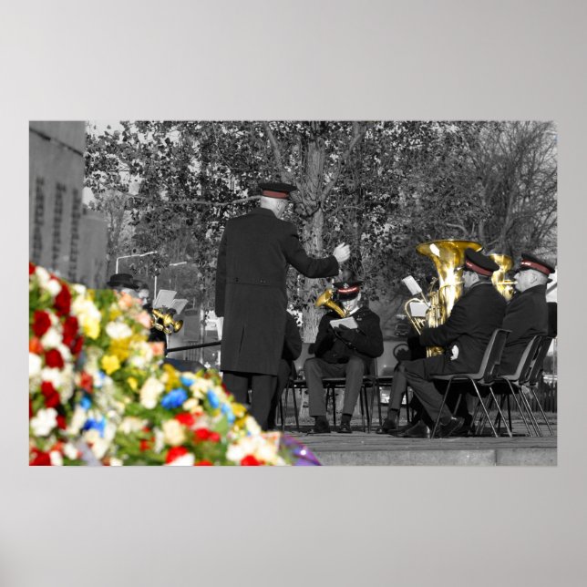 räddningsarmé band poster (Framsidan)