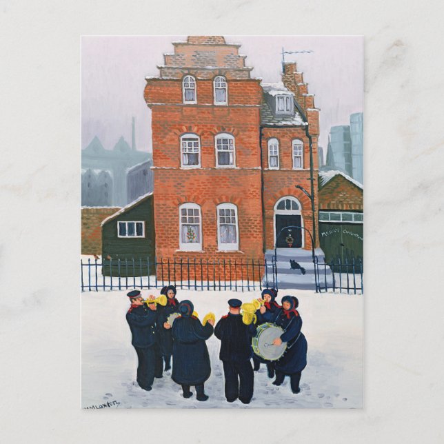 Räddningsarméns band vykort (Framsida)