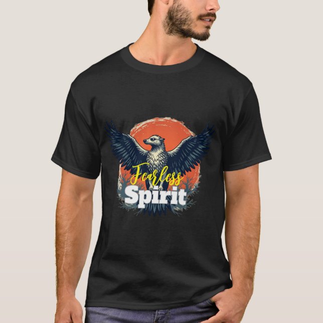 Räddningsfri Ande or more likely: Oörad anda T Shirt (Framsida)