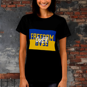 Räddningsfrihet - stöd till Ukraina Dam T Shirt