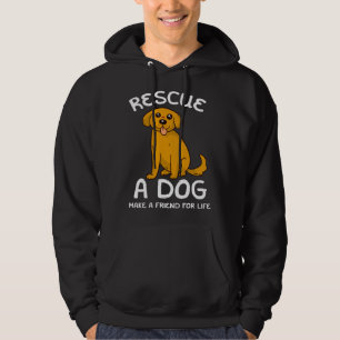 Räddningshundar Butik Adoptera Djur Hoodie