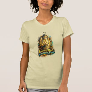 Räddningslöst sinne Obegränsad själ Inspirerande l T Shirt
