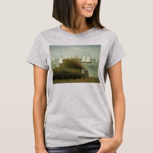 Rade de Grandcamp av Georges Seurat, Vintage Art Tee