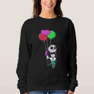 Radel Panda Bear Bicycle Balloon Pedal Balloon Bik T Shirt