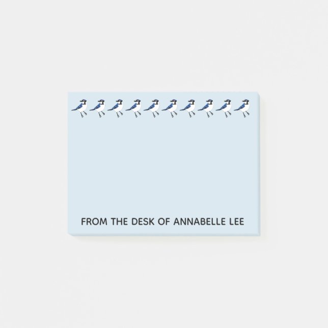 Raden Bluejays personalize Post-it Block (Framsida)