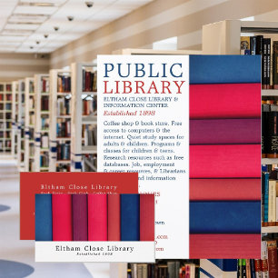 Raden Bokar, reklamen för Bibliotek Reklamblad