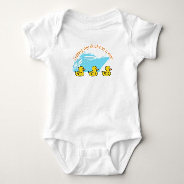 Rader av ankor t shirt (Framsida)