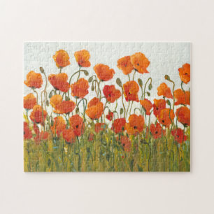 Rader i Poppies I Pussel