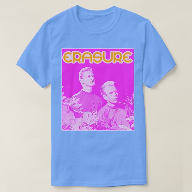 Radera 80-talars Retro Synthpop FanArt T Shirt (Design framsida)