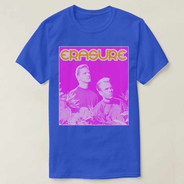 Radera 80-talars Retro Synthpop FanArt T Shirt (Design framsida)
