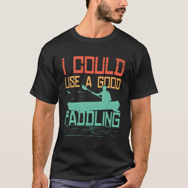 Radera att jag kan Använda en Paddling Boating Raf T Shirt (Framsida)
