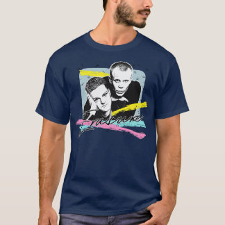 Radera Retro-konturdesign på 80-talet i Fläkt T Shirt