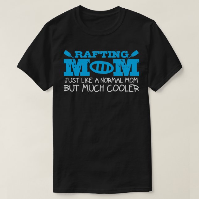 Radering av Mamma Joke Rafter Raft Whitewater T Shirt (Design framsida)