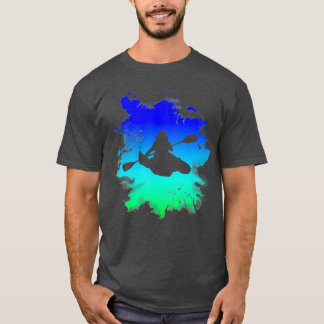 Radering av Silhouette i aktion Whitewater Rough T Shirt