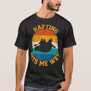 Raderingen ger mig Blöt på ett lustigt sätt Retro  T Shirt