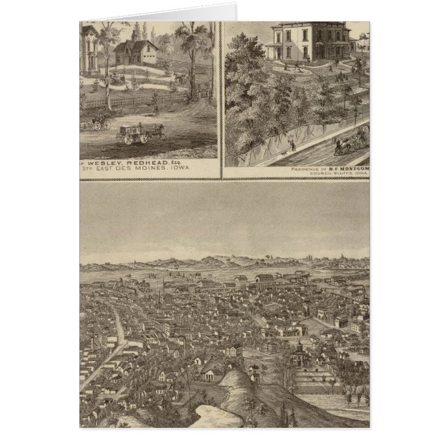 Rådet Bluffs Hälsningskort (Framsidan)