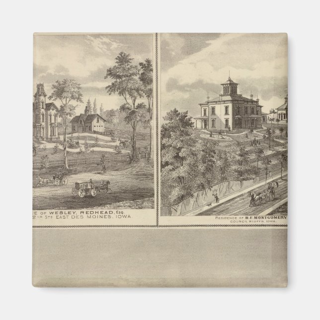 Rådet Bluffs Magnet (Framsidan)