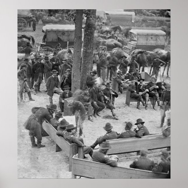 Rådet i Krig, 1864 Poster (Framsidan)